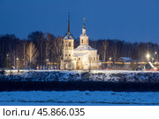 Великий Устюг. Церковь Илии Пророка. Редакционное фото, фотограф Литвяк Игорь / Фотобанк Лори