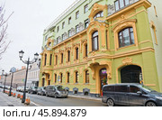 Особняк Николая Терентьева. Петровский переулок. Москва. Россия. Редакционное фото, фотограф E. O. / Фотобанк Лори
