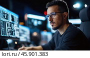 Инновационное самовосстанавливающееся программное обеспечение на основе искусственного интеллекта в критически важной инфраструктуре, повышающее надежность системы. Стоковое AI-изображение, AI-художник ФотоИнтеллект / Фотобанк Лори