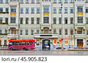 Булгаковский дом. Большая Садовая улица, дом 10. Москва. Редакционное фото, фотограф E. O. / Фотобанк Лори