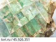 Fluorite, unique massive single crystal, background photo texture. Стоковое фото, фотограф EugeneSergeev / Фотобанк Лори