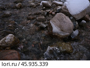 Горная река. Стоковое фото, фотограф Елена / Фотобанк Лори