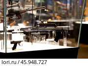 TULA, Russia - August 16, 2024: Tula State Museum of Arms. Permanent exhibition "The history of small arms and bladed weapons from the 14th century to the present". Редакционное фото, фотограф Photojuli / Фотобанк Лори