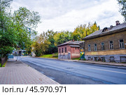 Улица Алексеевская в Нижнем Новгороде. Редакционное фото, фотограф Илья Старков / Фотобанк Лори