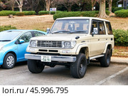 Toyota Land Cruiser Prado 70. Редакционное фото, фотограф Art Konovalov / Фотобанк Лори