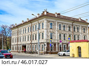 Город Казань. Здание на улице Габдуллы Тукая, дом 71. Юнусовская усадьба (2024 год). Стоковое фото, фотограф Александр Тараканов / Фотобанк Лори