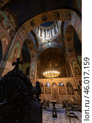 Собор Сиони внутри, роспись храма. Тбилиси, Грузия. Редакционное фото, фотограф Evgenia Shevardina / Фотобанк Лори