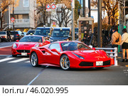 Ferrari 458 Spider. Редакционное фото, фотограф Art Konovalov / Фотобанк Лори