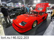 Ferrari Testarossa Koenig Competition. Редакционное фото, фотограф Art Konovalov / Фотобанк Лори