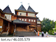 Дворец царя Алексея Михайловича. Музей-заповедник "Коломенское". Город Москва (2024 год). Редакционное фото, фотограф Александр Тараканов / Фотобанк Лори