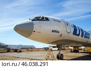 Самолет Туполев Ту-154М (бортовой номер RA-85069) авиакомпании UTair (2013 год). Редакционное фото, фотограф Зарифа Арсланова / Фотобанк Лори