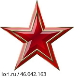 Vector Red Star. Стоковая иллюстрация, иллюстратор Александр Володин / Фотобанк Лори