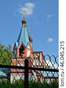 Рождественская церковь. Село Рождествено. (2019 год). Стоковое фото, фотограф Лариса Вишневская / Фотобанк Лори