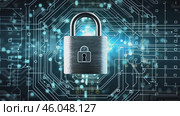 Login and password, cyber security concept, data protection and secured internet access, cybersecurity. Стоковое AI-видео, аниматор Ирина Старикова / Фотобанк Лори