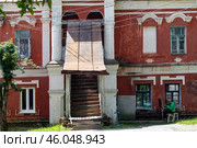 Старый дом. Калуга. (2020 год). Редакционное фото, фотограф Василий Мальцев / Фотобанк Лори