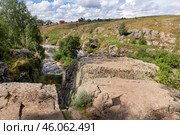 Порог Ревун на реке Исеть, Каменский городской округ, Свердловская область (2024 год). Стоковое фото, фотограф Pukhov K / Фотобанк Лори