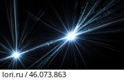 Abstract lighting, digital lens flare in black background, sun rays light isolated for overlay design, light of radiance. Abstract illustration, wallpaper. Create backdrop concept. Copy ad text space. Стоковое AI-изображение, AI-художник Aleksandr Golubev / Фотобанк Лори