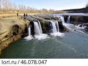Водопады, белореченский разлом, Краснодарский край. Стоковое фото, фотограф Оглоблин Андрей Николаевич / Фотобанк Лори