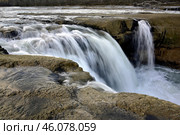 Водопады, белореченский разлом, Краснодарский край. Стоковое фото, фотограф Оглоблин Андрей Николаевич / Фотобанк Лори