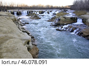 Водопады, белореченский разлом, Краснодарский край. Стоковое фото, фотограф Оглоблин Андрей Николаевич / Фотобанк Лори