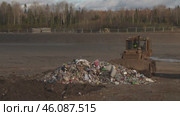 Waste recycling plant. Стоковое видео, видеограф Андрей Шалари / Фотобанк Лори