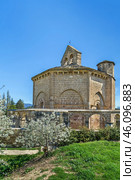 Church of Saint Mary of Eunate, Navarre, Spain (2018 год). Стоковое фото, фотограф Boris Breytman / Фотобанк Лори