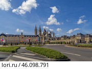 The Abbey of Saint-Etienne and town hall, Caen, France (2016 год). Стоковое фото, фотограф Boris Breytman / Фотобанк Лори