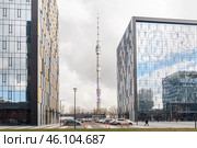 Бизнес-центр "Ostankino business park" класса А, Огородный проезд, 16/1с4 и 16/1с3. Редакционное фото, фотограф Алёшина Оксана / Фотобанк Лори