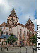 St. Thomas church, Strasbourg (2016 год). Стоковое фото, фотограф Boris Breytman / Фотобанк Лори