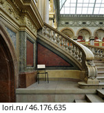 Saint Petersburg Stieglitz State Academy of Art and Design (St. Petersburg, Russia). Staircase of the Great Exhibition Hall. Стоковое фото, фотограф Елена  Попкова / Фотобанк Лори