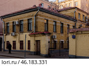 Дом. Москва, Дегтярный переулок, 17. Редакционное фото, фотограф Александр Селезнев / Фотобанк Лори
