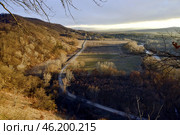 Дорога в горах, Тульский, Адыгея. Стоковое фото, фотограф Оглоблин Андрей Николаевич / Фотобанк Лори