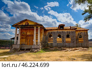 Church of the Presentation of the Holy Virgin Mary in the Temple in Nizhny Avzyan, Basque Republic, is the oldest building in the Beloretsk region, 235 years old. Стоковое фото, фотограф Акиньшин Владимир / Фотобанк Лори