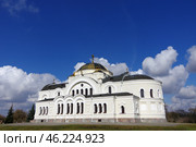 Свято-Николаевский гарнизонный храм, Цитадель Брестской крепости, Брест, Беларусь (2020 год). Редакционное фото, фотограф Алексей Иванов / Фотобанк Лори