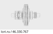 Wave Reducer. 3d seamless loop animation. Стоковая анимация, аниматор Кирилл Черезов / Фотобанк Лори