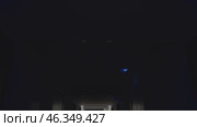 Hotel Corridor Lights. Стоковое видео, видеограф Данил Руденко / Фотобанк Лори