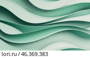 Abstract mute green liquid metal background. Holographic techno smooth gradient waves industrial backdrop. Shining bent surface with ripples, reflections. Swirl green fluid melting wavy flowing motion. Стоковое AI-видео, аниматор Марина Демидюк / Фотобанк Лори