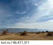 Arava Desert and Moab Mountains. Стоковое фото, фотограф Irina Opachevsky / Фотобанк Лори