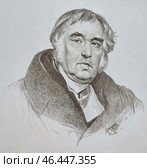 Иван Андреевич Крылов (1769–1844) - русский писатель, драматург, издатель, автор большого количества басен, а также основатель сатирических журналов. Редакционное фото, фотограф Сергей Елизарьев / Фотобанк Лори