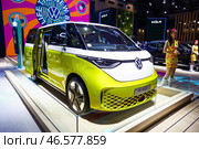 Volkswagen ID.Buzz. Редакционное фото, фотограф Art Konovalov / Фотобанк Лори