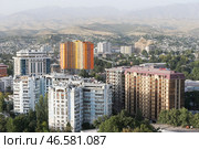 Таджикистан. Душанбе. Панорамный вид на город. Стоковое фото, фотограф Егор Алеев / ТАСС / Фотобанк Лори