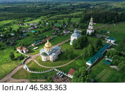 Кировская область. Вид на Николо-Великорецкий монастырь. Стоковое фото, фотограф Александр Рюмин / ТАСС / Фотобанк Лори