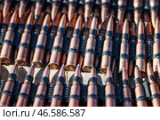 Боевые припасы для пулемета танка Т-80БВ. Стоковое фото, фотограф Юрий Смитюк / ТАСС / Фотобанк Лори