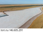 Астраханская область. Соленое озеро Мазна-Хаг (2022 год). Стоковое фото, фотограф Эрик Романенко / ТАСС / Фотобанк Лори