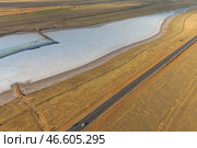 Астраханская область. Соленое озеро Мазна-Хаг (2022 год). Стоковое фото, фотограф Эрик Романенко / ТАСС / Фотобанк Лори