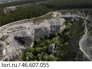 Республика Крым. Горы в долине реки Чурук-Су (2021 год). Стоковое фото, фотограф Сергей Мальгавко / ТАСС / Фотобанк Лори
