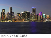 США. Майами. Центральная часть города и залив Бискейн (2020 год). Стоковое фото, фотограф Валерий Шарифулин / ТАСС / Фотобанк Лори