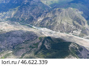 Северная Осетия. Река Ардон у подножия горы Белой (2022 год). Стоковое фото, фотограф Эрик Романенко / ТАСС / Фотобанк Лори
