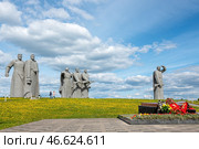 Мемориал, посвященный Героям-панфиловцам. Московская область, Волоколамский район, Дубосеково. (2024 год). Редакционное фото, фотограф Лариса Гордеева / Фотобанк Лори
