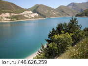 Чеченская Республика. Озеро Кезеной-Ам в Кавказских горах. Стоковое фото, фотограф Елена Афонина / ТАСС / Фотобанк Лори